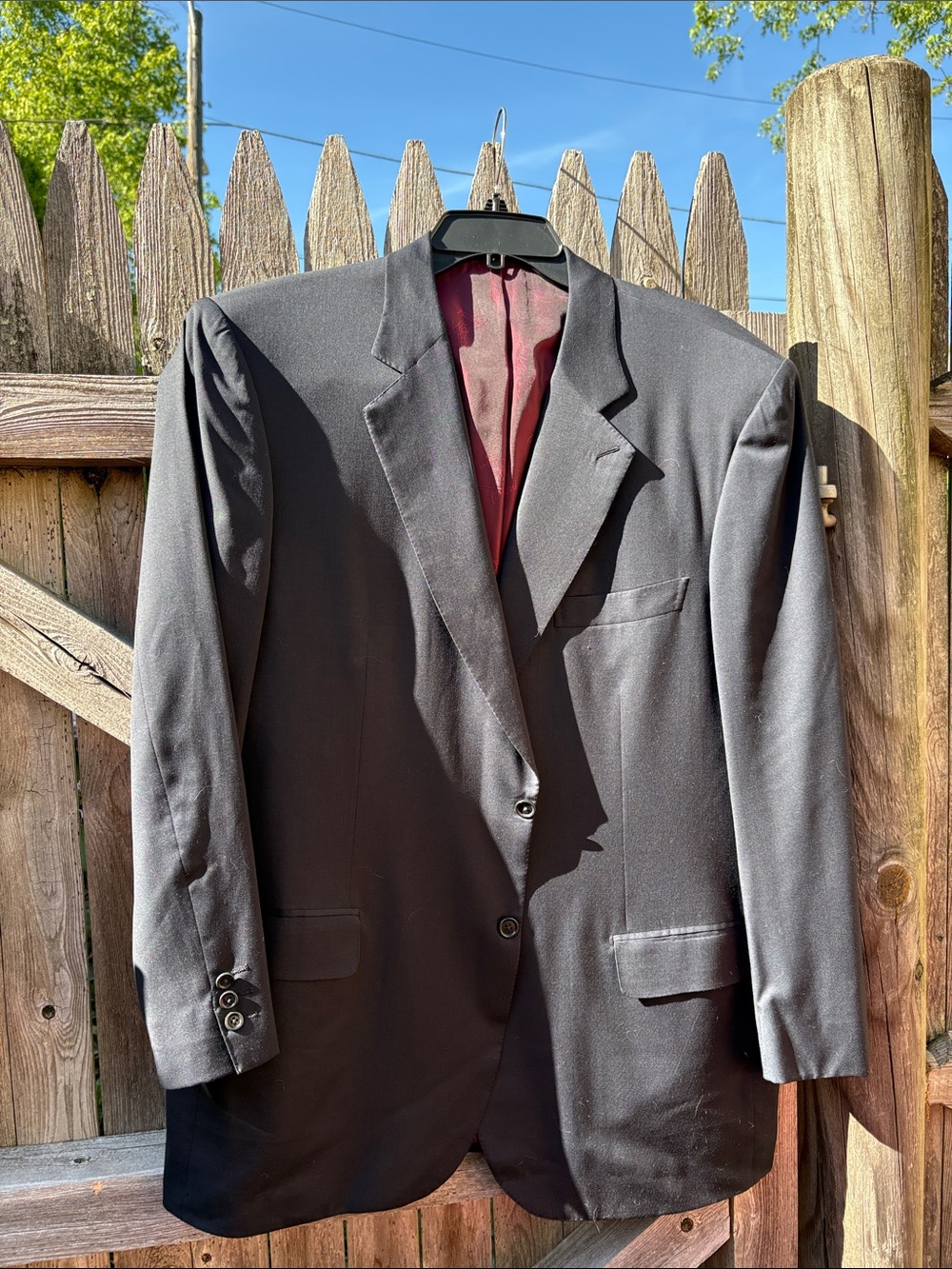 Brioni size 46R silk blend blazer!!